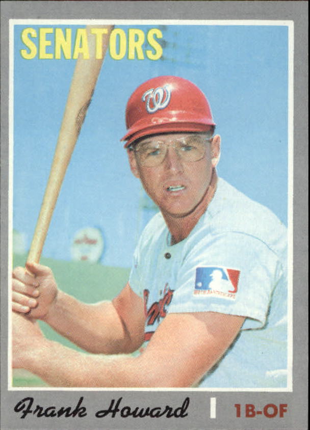 1970 Topps #550 Frank Howard