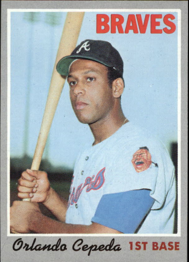 1970 Topps #555 Orlando Cepeda