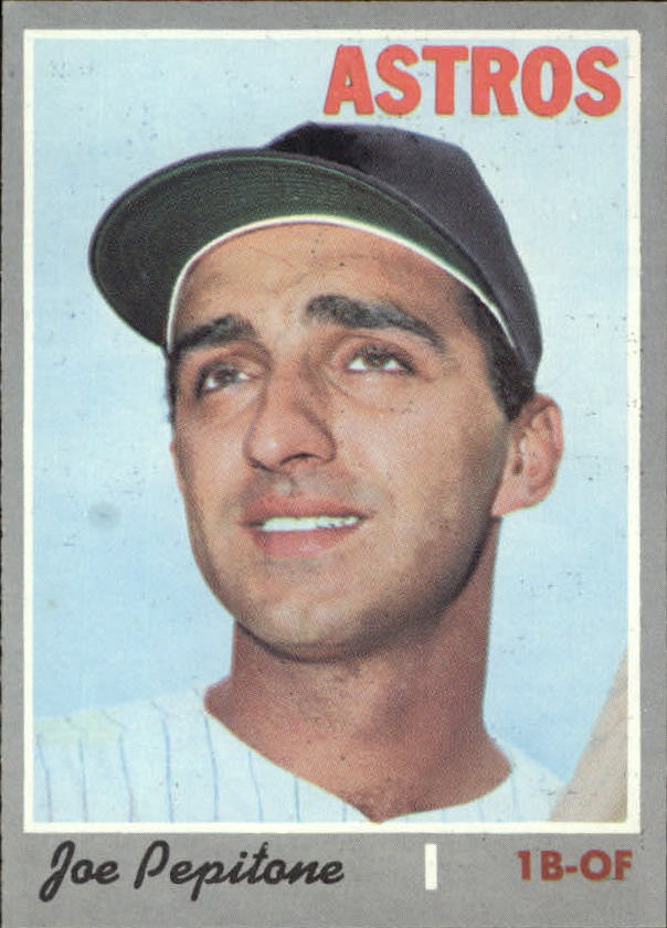 1970 Topps #598 Joe Pepitone