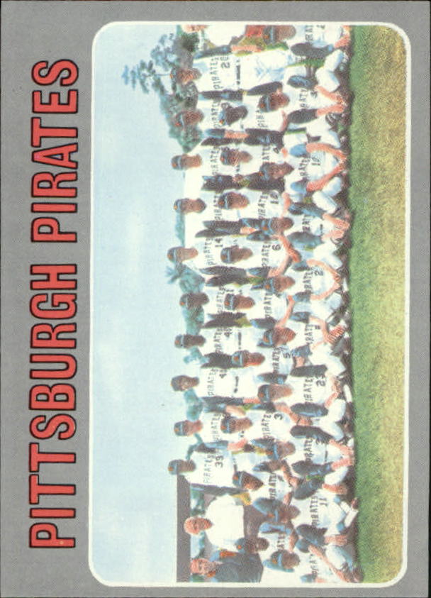 1970 Topps #608 Pittsburgh Pirates TC