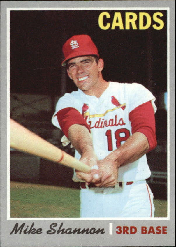 1970 Topps #614 Mike Shannon