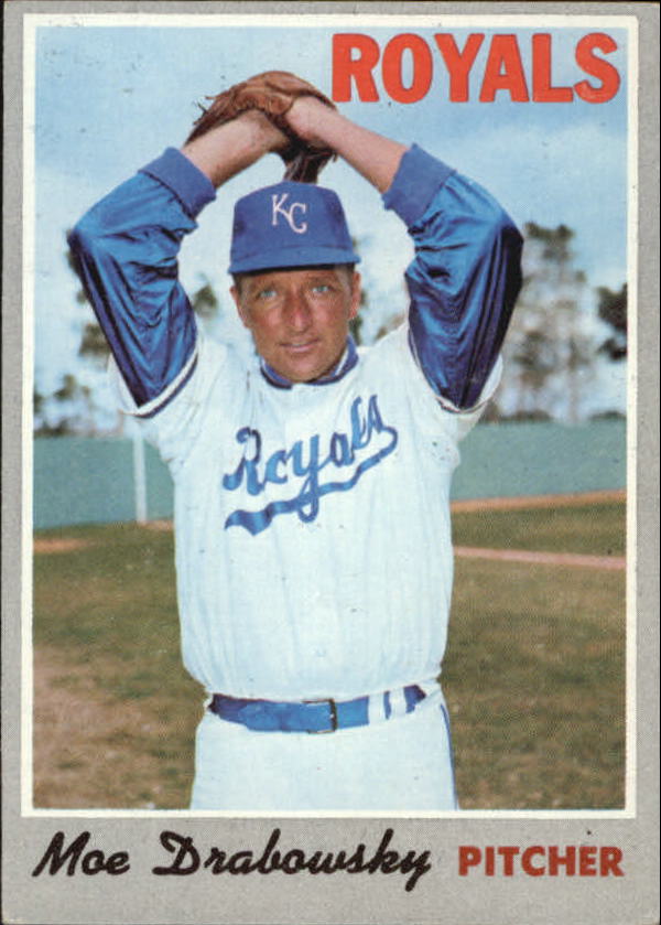 1970 Topps #653 Moe Drabowsky