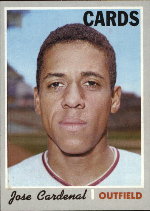 1970 Topps #675 Jose Cardenal