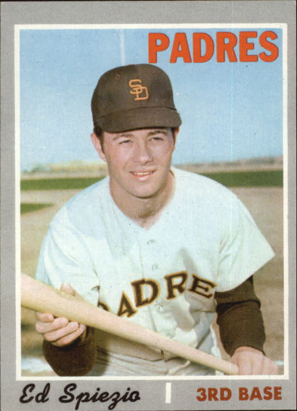1970 Topps #718 Ed Spiezio