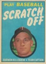 1970 Topps Scratchoffs #11 Harmon Killebrew