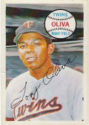 1970 Kellogg's #63 Tony Oliva