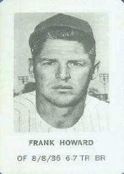 1970 Milton Bradley #10 Frank Howard