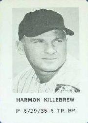 1970 Milton Bradley #12 Harmon Killebrew