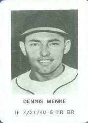 1970 Milton Bradley #18 Denis Menke