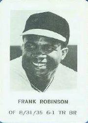 1970 Milton Bradley #23 Frank Robinson