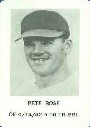 1970 Milton Bradley #24 Pete Rose