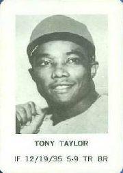 1970 Milton Bradley #28 Tony Taylor