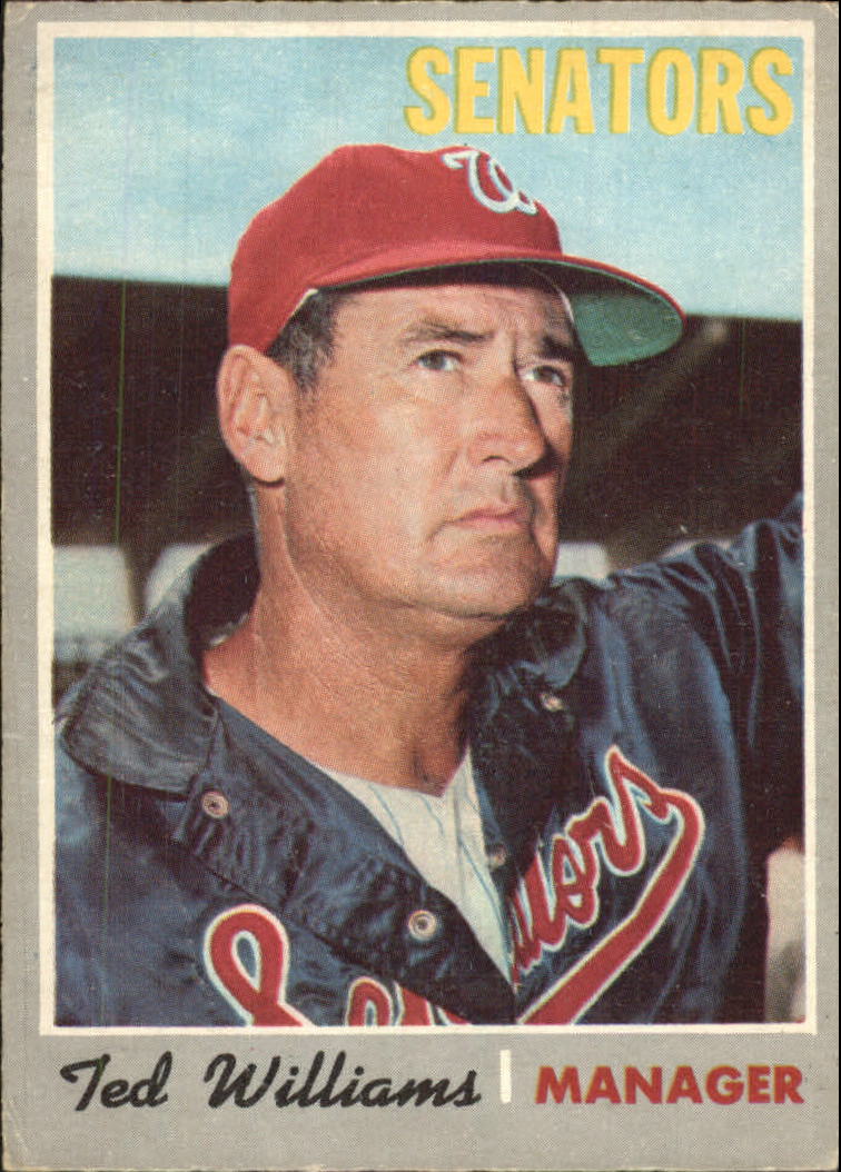 1970 O-Pee-Chee #211 Ted Williams MG