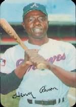 1970 Topps Super #24 Hank Aaron
