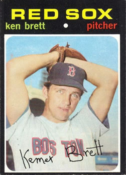 1971 Topps #89 Ken Brett