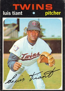 1971 Topps #95 Luis Tiant