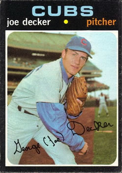 1971 Topps #98 Joe Decker RC