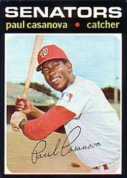 1971 Topps #139 Paul Casanova