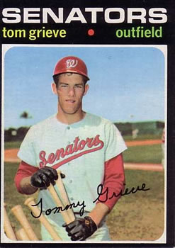 1971 Topps #167 Tom Grieve RC