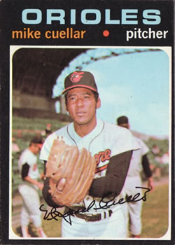 1971 Topps #170 Mike Cuellar