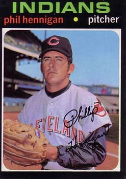 1971 Topps #211 Phil Hennigan RC