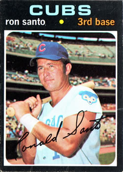 1971 Topps #220 Ron Santo