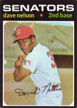 1971 Topps #241 Dave Nelson