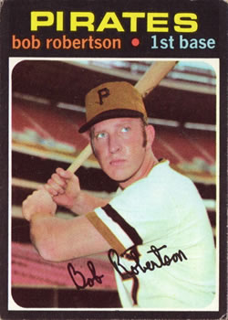 1971 Topps #255 Bob Robertson