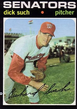 1971 Topps #283 Dick Such
