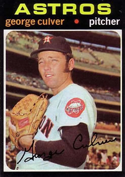 1971 Topps #291 George Culver