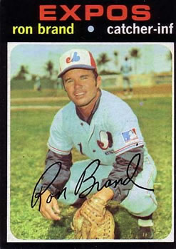 1971 Topps #304 Ron Brand