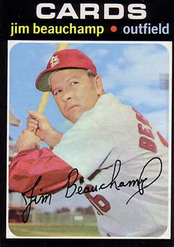 1971 Topps #322 Jim Beauchamp