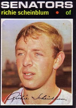 1971 Topps #326 Richie Scheinblum