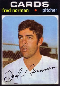 1971 Topps #348 Fred Norman