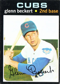 1971 Topps #390 Glenn Beckert
