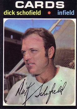 1971 Topps #396 Dick Schofield