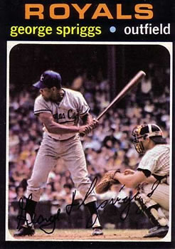 1971 Topps #411 George Spriggs
