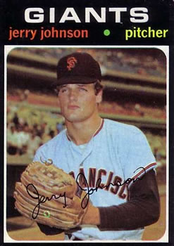 1971 Topps #412 Jerry Johnson