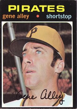 1971 Topps #416 Gene Alley