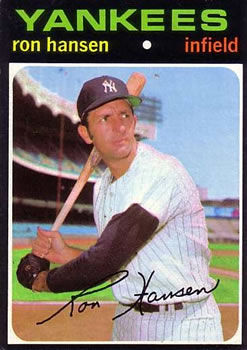 1971 Topps #419 Ron Hansen
