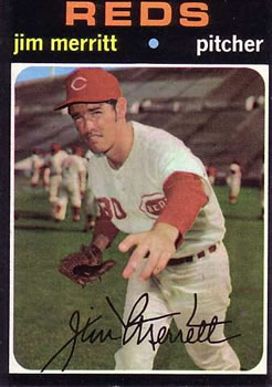 1971 Topps #420 Jim Merritt