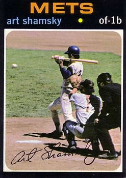 1971 Topps #445 Art Shamsky