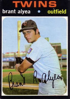 1971 Topps #449 Brant Alyea