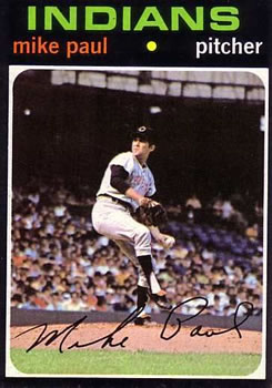 1971 Topps #454 Mike Paul