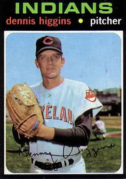 1971 Topps #479 Dennis Higgins