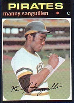 1971 Topps #480 Manny Sanguillen