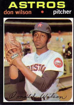 1971 Topps #484 Don Wilson