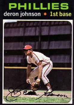 1971 Topps #490 Deron Johnson