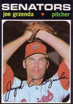 1971 Topps #518 Joe Grzenda