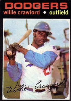 1971 Topps #519 Willie Crawford